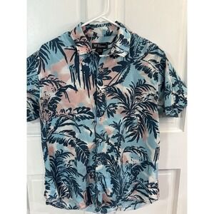 Vintage Single Stitch Waimea Size Large Button Up Shirt Men's